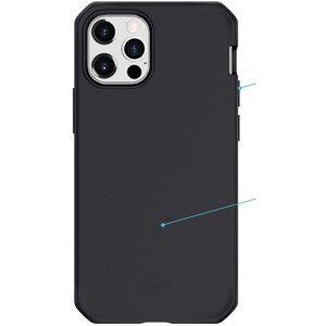MOBILIS Rugged Case for Apple iPhone 14, iPhone 13 Smartphone - Honeycomb - Black - Solid - Bacterial Resistant, Drop Resi