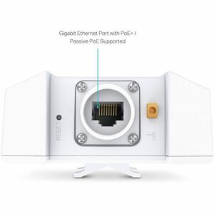 TP-Link EAP650-Outdoor Dualband IEEE 802.11 a/b/g/n/ac/ax 3 Gbit/s Drahtloser Access Point - Innen/Außen - 2,40 GHz, 5 GHz