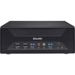 Shuttle XPC slim XH510G Barebone-System - Socket LGA-1200 - 1 x Prozessor-Support - Intel H510 Chip - 64 GB DDR4 SDRAM DDR