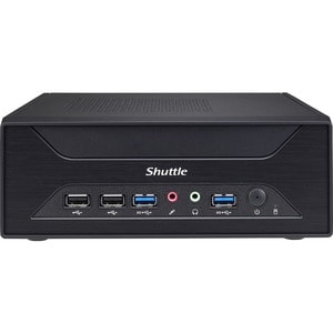 Shuttle XPC slim XH510G Barebone-System - Socket LGA-1200 - 1 x Prozessor-Support - Intel H510 Chip - 64 GB DDR4 SDRAM DDR