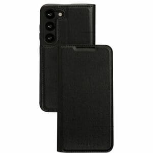 dbramante1928 ApS Oslo Carrying Case (Wallet) Samsung Galaxy S23+ Smartphone - Black - Impact Resistant - Vegan Leather, P