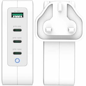 j5create 130 W AC Adapter - Universal Adapter - For USB Type C Device, USB Type A Device, Mobile Phone, Tablet PC, Noteboo