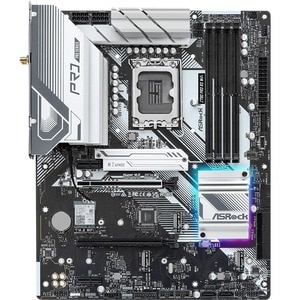 ASRock Z790 PRO RS WIFI Gaming Desktop Motherboard - Intel Z790 Chipset - Socket LGA-1700 - ATX - Core Processor Supported