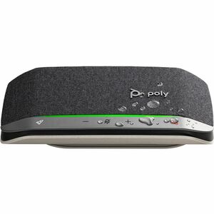 Poly Sync 20 USB-A Speakerphone - Wired/Wireless - Microsoft Teams - 3 Microphone(s) - 40 mm Speaker(s) - Silver