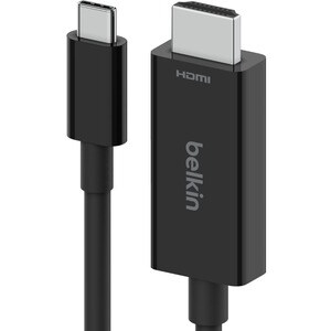 Belkin USB-C to HDMI Cable - 2 m HDMI/USB-C A/V Cable for Chromebook, MacBook, Projector, Mobile Device, ... - First End: 