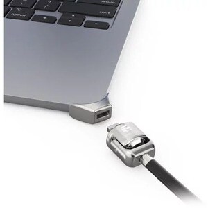 LEDGE MACBOOK AIR2022 M2 T-SLOT LOCK ADAPT KEYED CBL LOCK SILVER