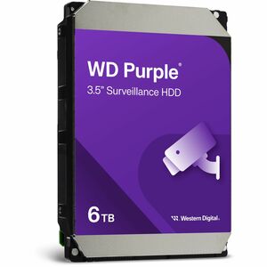 Disque dur WD Purple WD64PURZ - 3.5" Interne - 6 To - SATA - Violet