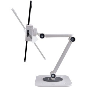 StarTech.com Adjustable Tablet Stand for Desk, Up to 1kg, Universal Tablet Stand Holder Desk/Wall, Ergonomic Articulating 
