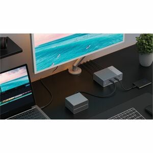 Targus HyperDrive HDG215-EU USB Type C Docking Station for Monitor, Tablet PC, Notebook, Desktop PC - Charging Capability 