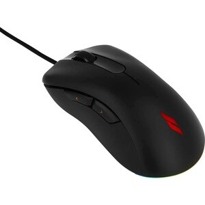 OCPC MR44 Gaming Mouse - Optical - Cable - Black - USB Type A - 16000 dpi - Right-handed