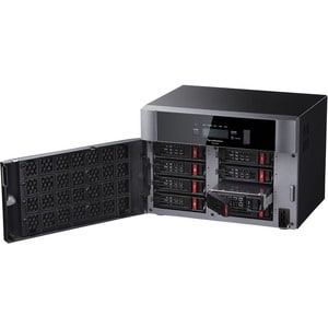 BUFFALO TeraStation 5820DN 8-Bay Secure Business Desktop NAS 96TB (8x12TB) w/ Hard Drives Included - Annapurna Labs Alpine