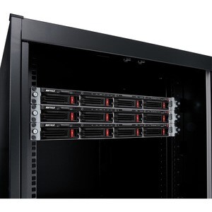 BUFFALO TeraStation 5420RN 4-Bay Secure Business Rackmount NAS 48TB (4x12TB) w/ Hard Drives Included - Annapurna Labs Alpi