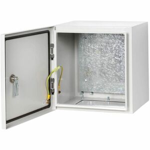 Eaton Tripp Lite Series SmartRack Outdoor Industrial Enclosure with Lock - NEMA 4, Surface Mount, Metal Construction, 12 x