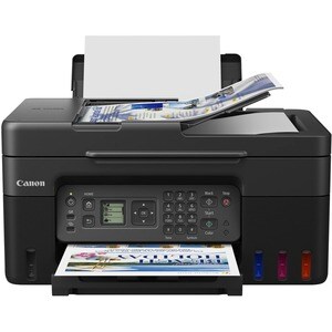 Canon PIXMA G4570 Kabellos - Tintenstrahl-Multifunktionsdrucker - Farbe - Schwarz - Kopierer/Fax/Drucker/Scanner - 4800 x 