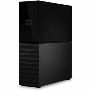 WD My Book WDBBGB0160HBK-BESN 16 TB Desktop Hard Drive - External - Black - USB 3.2 (Gen 1), USB - 256-bit AES Encryption 