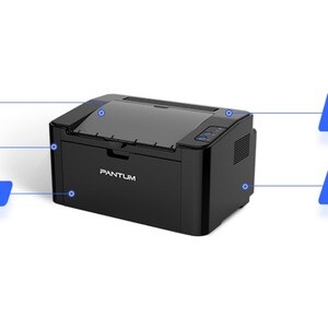 Pantum P2518 Desktop Laser Printer - Monochrome - 23 ppm Mono - 1200 x 1200 dpi Print - Manual Duplex Print - 150 Sheets I