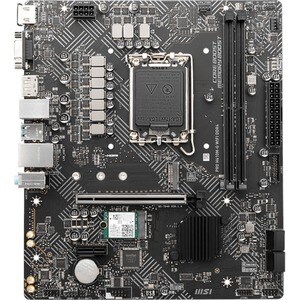 MSI H610M-G WIFI DDR4 Desktop Motherboard - Intel H610 Chipset - Socket LGA-1700 - Micro ATX - Pentium Gold, Celeron Proce