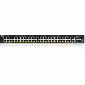 ZYXEL XGS2220 XGS2220-54HP 50 Ports Manageable Layer 3 Switch - Gigabit Ethernet, 10 Gigabit Ethernet - 100/1000Base-T, 10