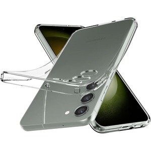 Spigen Liquid Crystal Case for Samsung Galaxy S23 Smartphone - Crystal Clear - Drop Resistant, Ding Resistant, Scratch Res