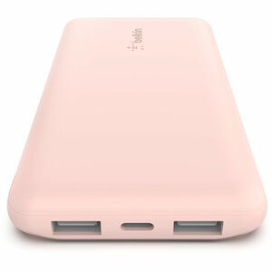Belkin BoostCharge Stromspeicher - Rose Gold - für iPhone, iPad, AirPod, Smartwatch, Smartphone - Lithium-Ionen (Li-Ionen)