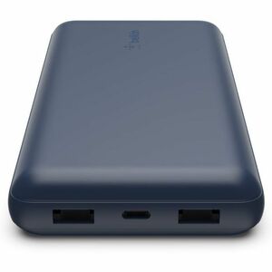 Belkin BOOST↑CHARGE Stromspeicher - Blau - für Smartphone, Tablet-PC - 20000 mAh - 3 x USB - Blau