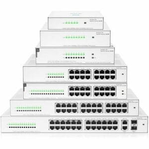 HPE Instant On 1430 16 Ports Ethernet Switch - Gigabit Ethernet - 10/100/1000Base-T - 2 Layer Supported - Twisted Pair - T
