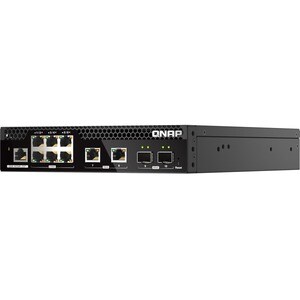 QNAP 8 Ports Manageable Ethernet Switch - 10 Gigabit Ethernet, 2.5 Gigabit Ethernet - 10GBase-T, 10GBase-X, 2.5GBase-T - 2