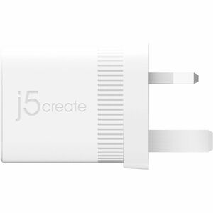 j5create JUP1420-FN 20 W Adaptador de CA - 1 Pack - Adaptador universal - 1 USB Type-C - para iPhone, Smart Watch, Auscult
