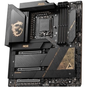 MSI MEG Z790 Ace Gaming Desktop Motherboard - Intel Z790 Chipset - Socket LGA-1700 - Extended ATX - Pentium Gold, Celeron 