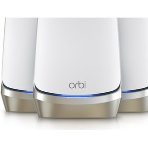 Netgear Orbi RBSE960 Quad Band IEEE 802.11 a/b/g/n/ac/ax 10.80 Gbit/s Wireless Range Extender - Indoor - 2.40 GHz, 5 GHz, 