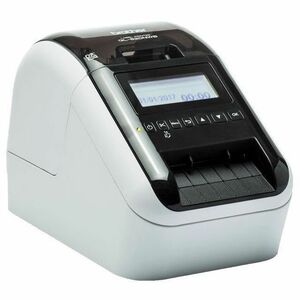 Brother QL-820NWBc Direct Thermal Printer - Label Print - Ethernet - USB - Bluetooth 5.2 - Wireless LAN - With Cutter - LC