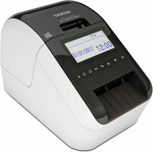Brother QL-820NWBc Direct Thermal Printer - Label Print - USB - Bluetooth 5.2 - Wireless LAN - With Cutter - LCD Display S