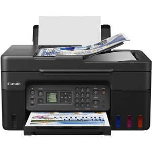 Canon PIXMA G4570 Wireless Inkjet Multifunction Printer - Colour - Black - Copier/Fax/Printer/Scanner - 4800 x 1200 dpi Pr