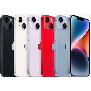 Apple iPhone 14 Plus A2886 128 GB Smartphone - 17.02 cm (6.70") OLED 2778 x 1284 - Hexa-core (AvalancheDual-core (2 Core) 