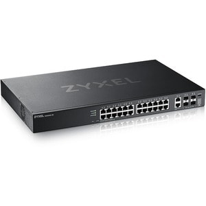 ZYXEL XGS2220 XGS2220-30 26 Ports Manageable Layer 3 Switch - Gigabit Ethernet, 10 Gigabit Ethernet - 100/1000Base-T, 10GB
