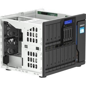 QNAP Turbo NAS TS-1655-8G SAN/NAS Storage System - 1 x Intel Atom C5125 Octa-core (8 Core) 2.80 GHz - 12 x HDD Supported -