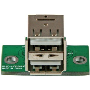 StarTech.com 2 Port USB Motherboard Header Adapter - USB A to USB 10 Pin Header F/F - 1 x IDC Female - 2 x 4-pin Type A US