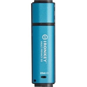 IronKey Vault Privacy 50 Series 256GB USB 3.2 (Gen 1) Type C Flash Drive - 256 GB - USB 3.2 (Gen 1) Type C - 230 MB/s Read
