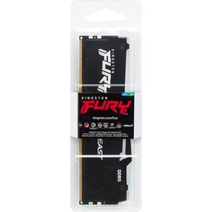 Modulo Memoria Kingston FURY Beast per Computer - 32 GB (1 x 32GB) - DDR5-6000/PC5-48000 DDR5 SDRAM - 6000 MHz Due rank Me