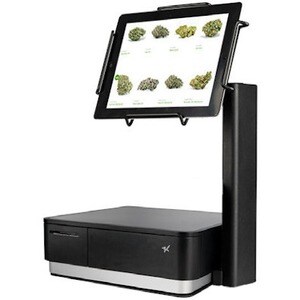 Custodia di montaggio Star Micronics mENCLOSURE mENCLOSURE UNIVERSAL BLK per iPad Air 2, iPad Pro (4a generazione), Tablet