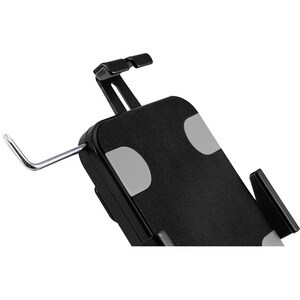 Neomounts Floor Mount for Tablet - Black - Height Adjustable - 1 Display(s) Supported - 20.1 cm to 27.9 cm (11") Screen Su