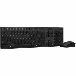 Lenovo Professional Keyboard & Mouse - German - USB Type A Scissors Wireless Bluetooth 2.40 GHz Keyboard - Keyboard/Keypad