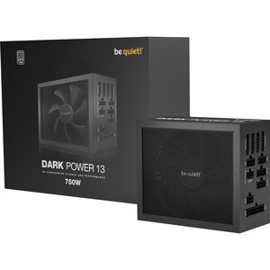 be quiet! Dark Power 13 Dark Power 13 750W EPS12V, ATX Modular Stromversorgung - 750 W - Intern - 3.3 V, 5 V, 12 V, 5 V Gl