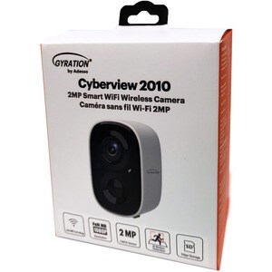 Gyration Cyberview Cyberview 2010 2 Megapixel Indoor/Outdoor Full HD Network Camera - Color - White - 22.97 ft Infrared/Co