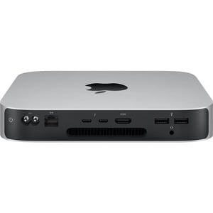 Apple Mac mini MMFK3TH/A Desktop Computer - Apple M2 Octa-core (8 Core) - 8 GB RAM - 512 GB SSD - Mini PC - Silver - Apple