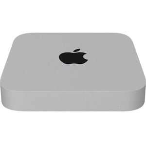 Mac Mini - Silver - M2 (8-core CPU / 10-core GPU) - 8GB unified memory - 512GB SSD - 1 Gigabit Ethernet (Keyboard and Mous