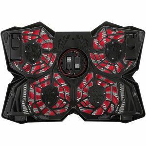 Trust Gaming 278 Kühlständer - Schwarz - 4 Lüfter