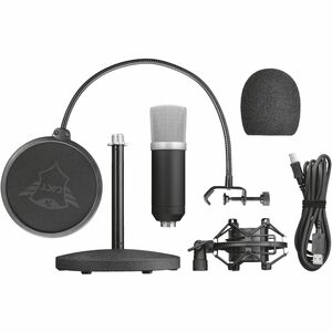 MikrofonTrust Emita GXT 252 - Kabelgebunden - Kondensator - Kardioide - 1,80 m - USB - Desktop, Handheld - 18 Hz bis 21 kHz