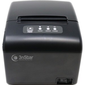 Impresora térmica directa 3nStar RPT006 - Monocromo - Negro - LAN inalámbrica - 72mm (2.83") Ancho de Impresión - Automáti