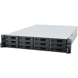 Synology SA6400 12 x Gesamtzahl Einschübe NAS-Speichersystem EPYC 7272 Dodeca-Core 2,90 GHz - 32 GB RAM - DDR4 SDRAM - 2U 